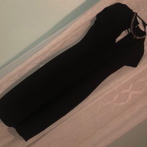 Midi Black Dress